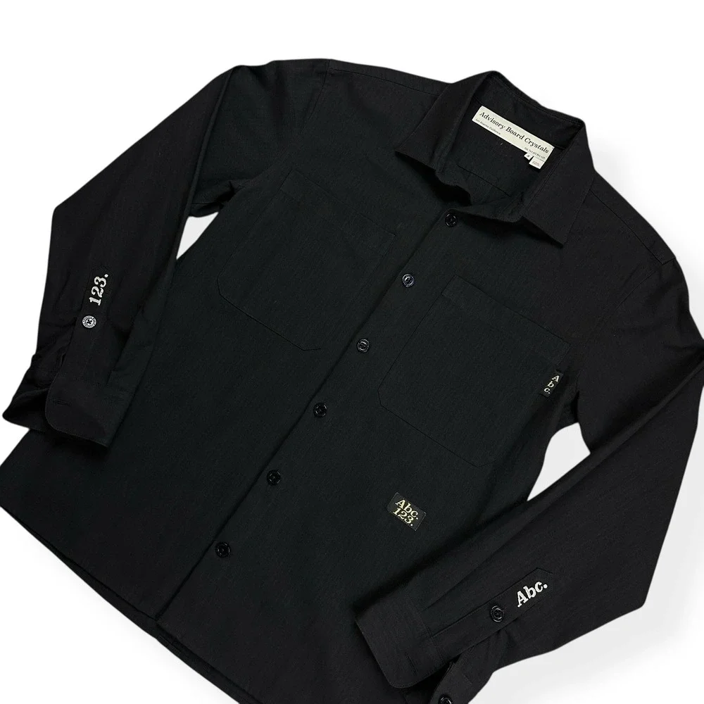 Advisory Board Crystals Cotton Ripstop Studio Chore Work Shirt Jacket Anthracite